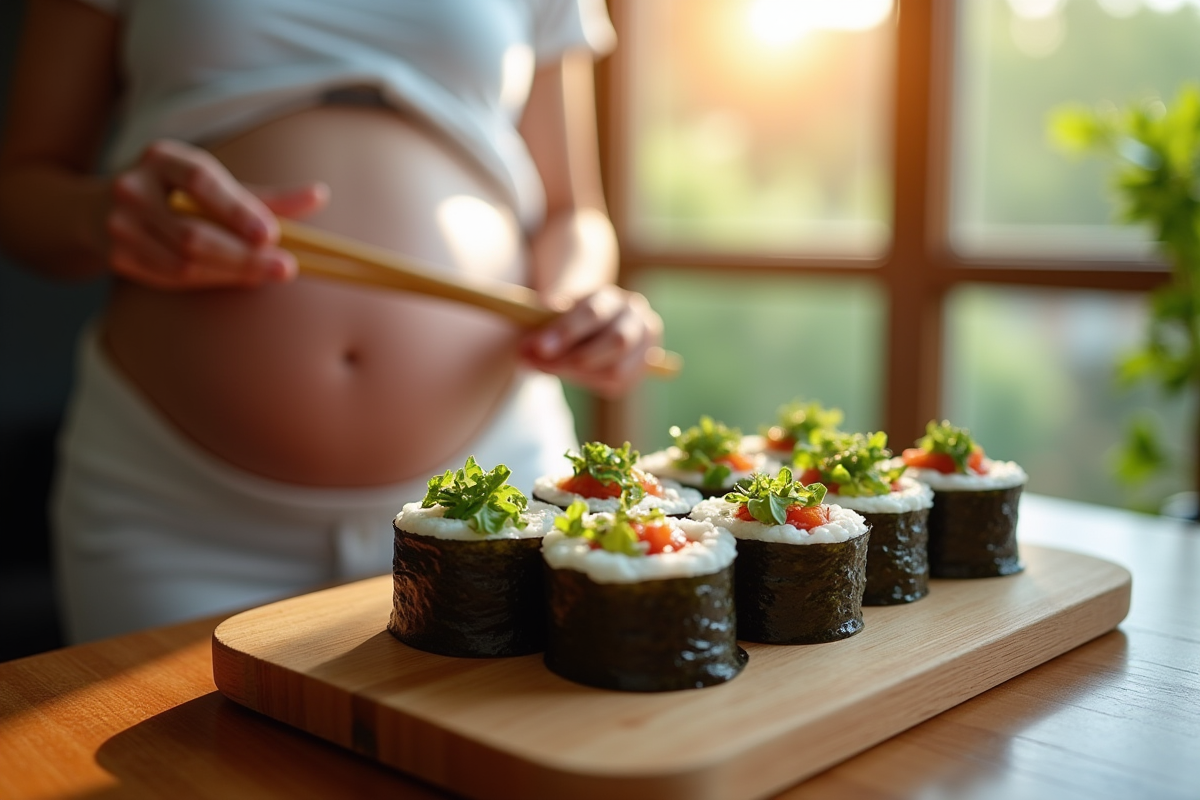 algues sushi